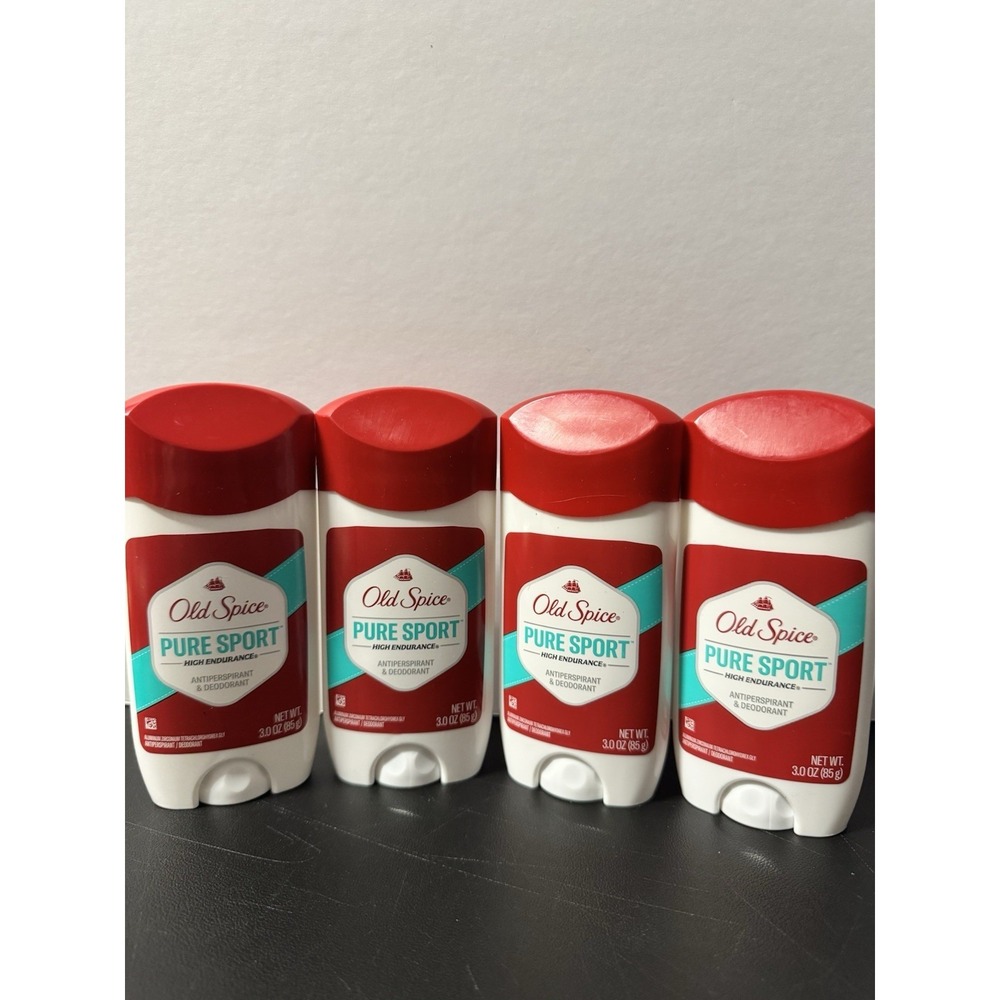 4 Old Spice Pure Sport Antiperspirant & Deodorant Stick 3.0 oz